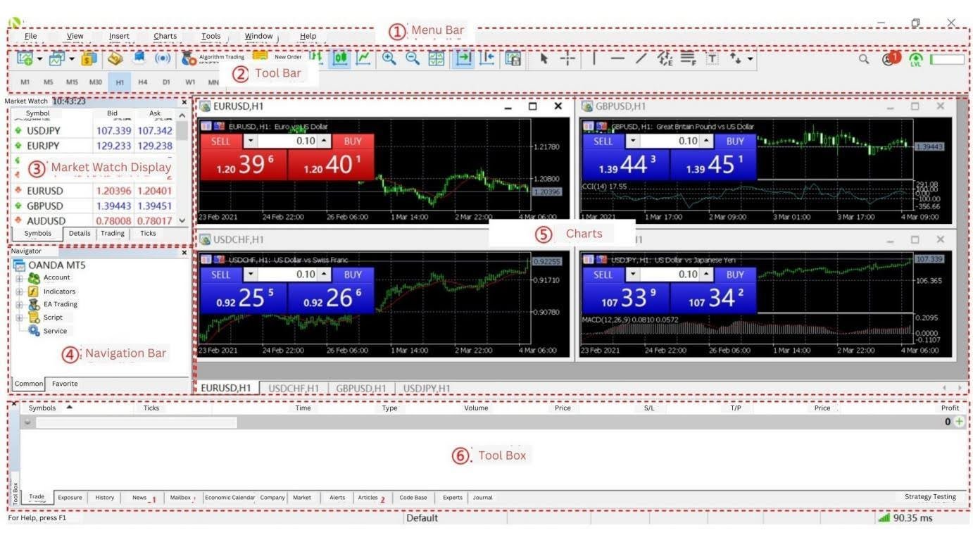 MetaTrader 5 View