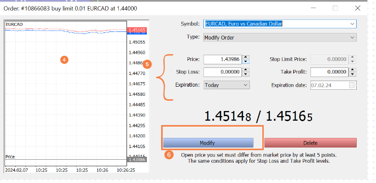 Modify Orders from Toolbox2