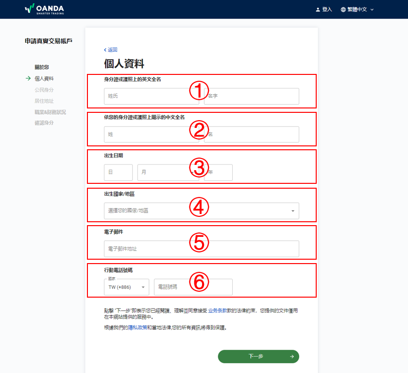 OANDA（安達）註冊-03